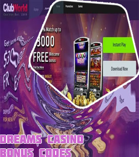 Dreams casino new player no deposit bonus codes