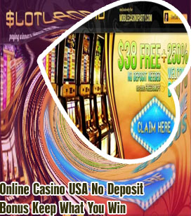 Free real money casino no deposit usa